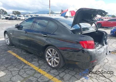 2011 BMW 535I из США, поврежденный, VIN WBAFR7C51BC605112